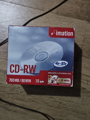 Imation CDR / 10 Pack CD-R / 52x / 700MB / 80Mins New & Sealed - Image 1 of 4