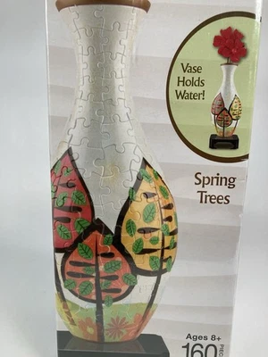 Bepuzzled Lifestyle 3D Vase Puzzle, Holds Water Like Functional Vase! NEW - Image 1 of 4