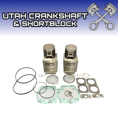 New STD 78mm Ski-Doo 670 Pistons Gaskets 1997-1999 MXZ 670 Summit Forumla Z - Image 1 of 4