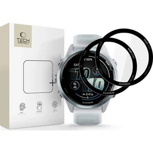 2x Schutzglas für Garmin Forerunner 570 42mm Tech-Protect Hybridglas Glas - Photo 1/4