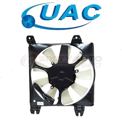 UAC AC Condenser Fan Assembly for 2001-2005 Dodge Stratus 2.4L 2.7L 3.0L L4 wp Foto 1 de 4
