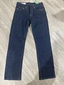 Pantalones de mezclilla Gap de tiro alto vintage ajustados azules para mujer 2/26 RS nuevos - Imagen 1 de 2