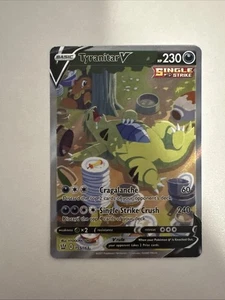 Tyranitar V (arte completo alternativo) 155/163 Swsh05: holograma estilos de batalla - Imagen 1 de 4