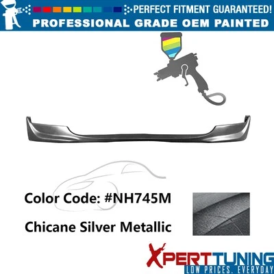 Fits 2004-2009 Honda S2000 AP2 OE Style Front Bumper Lip #NH745M Chicane Silver Foto 1 de 4