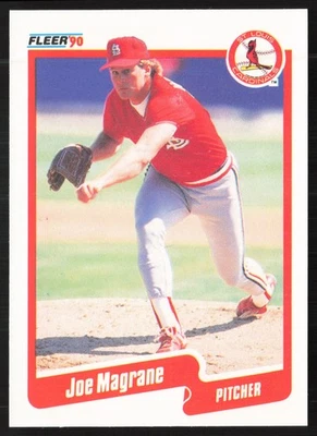 1990 Fleer #252 Joe Magrane - Image 1 of 2