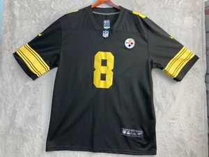 Pittsburgh Steelers #8 Kenny Pickett - Maglia NFL - Nero Adulto XL - Foto 1 di 12