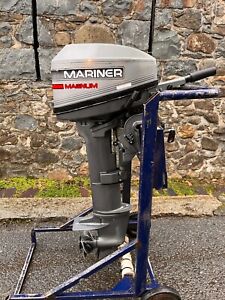 Used 10hp Mariner 2 stroke - Longshaft, manual start, tiller control.