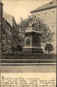 Prag Praha Tschechien Česká republika AK ~1910 Jungmannplatz Jungmannovo náměstí - Picture 1 of 2
