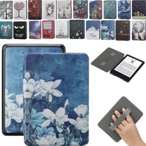Funda inteligente de cuero con soporte abatible para Amazon Kindle 11ª generación 2022 2024 - Imagen 1 de 68