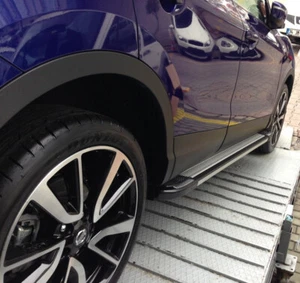 fits for FORD KUGA MK2 2012-2019 SIDE STEPS - SIDE RUNNING BOARDS - Picture 1 of 14