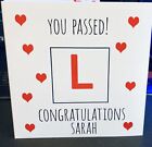 Congratulations, Well Done, Passed Driving Test Card Exam ??
