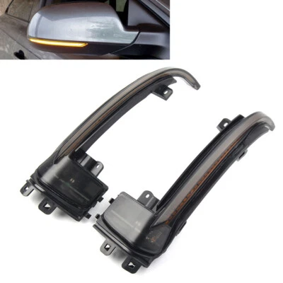 Pair Dynamic LED Turn Signal Light Mirror Indicator For Audi A3 S3 RS3 A4 S4 - Image 1 of 4
