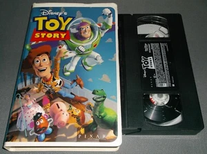Walt Disney Toy Story Tom Hanks Tim Allen Home Video VHS Tape Clamshell 1995 - Picture 1 of 2
