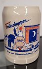 Extremely Rare Vintage Mug Beer Stein Stoneware LOERND PAULUS Germ. Früschoppen