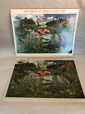 2 Sheets of 10 ea 39c Southern Florida Wetland USPS Stamps - 2005 - Image 1 of 4