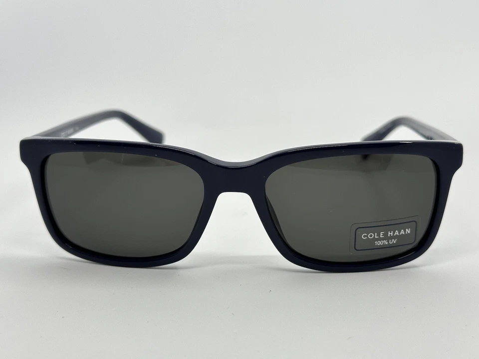 NUEVO Cole Haan CH6000 414 Azul Marino 55.17.140 Unisex 100% UV Gafas de sol Foto 1 de 4
