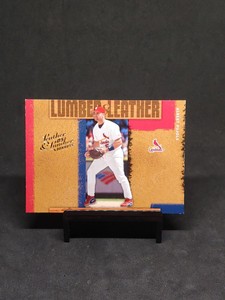 2005 Donruss Leather & Lumber Lumber & Leather Albert Pujols /2000 #LL-1