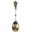 Andenkenlffel aus 800er Silber Mnchen Mnchner Kindl Silver Souvenir Spoon 11g