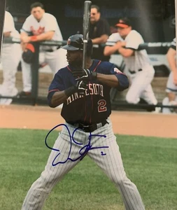 denard span Signed 8x10 Photo Pic Auto Twins - Picture 1 of 1