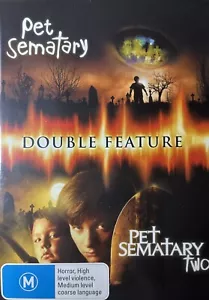 DVD NEW: Pet Sematary + Pet Sematary Two - 1989/92 Supernatural Horror - Foto 1 di 4