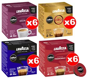 96 Capsules X Lavazza A Modo Mio Coffee Capsules Espresso Coffee Machine Pods - Picture 1 of 7