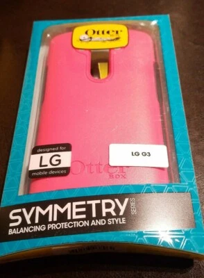 NEW OtterBox Symmetry Series Case for LG G3 - Damson Blaze Pink - Image 1 of 3