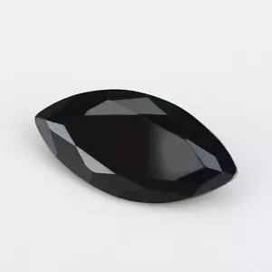 100 Stck. 1,5x3 ~ 10x20 mm schwarz AAAAA lose cz Marquise Form kubischer Zirkonia Edelstein - Bild 1 von 5