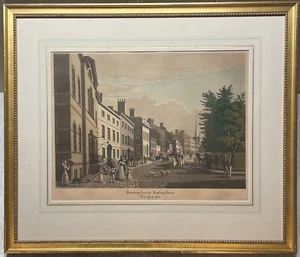 Original RAOUL VARIN ""Broadway from Bowling Green NEW YORK City"" SIGNIERT Aquatinta - Bild 1 von 14