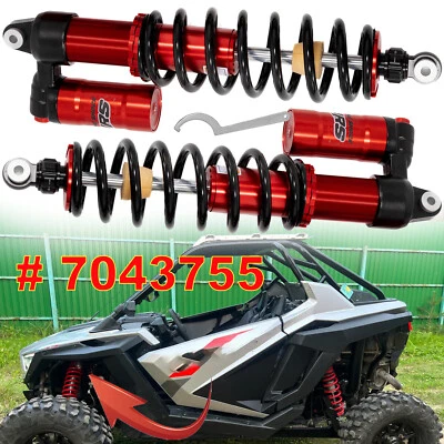 FOR POLARIS RANGER 570 900 1000 STAGE 4 UPGARADED FRONT AIR SHOCKS ABSORBERS US Foto 1 de 4