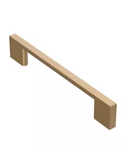 Paquete de 10 tiradores de gabinete de bronce champán, manijas de gabinete de 5 pulgadas (128 mm) - Imagen 1 de 4