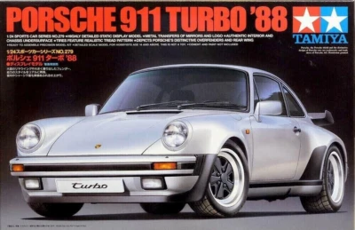TAMIYA SPORT CAR SERIES NO.279  1:24 KIT AUTO PORSCHE 911 TURBO '88    ART 24279 - Immagine 1 di 2