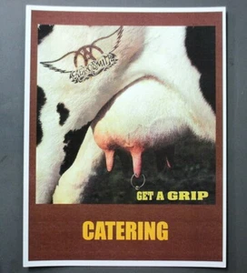 Aerosmith Backstage Door Sign ! 8.5" X 11" Get A Grip TOUR !! - Picture 1 of 1