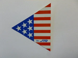 VECCHIO ADESIVO ORIGINALE / Old Original Sticker SITO SILENCERS USA (cm 6,5 x 8) - Picture 1 of 1