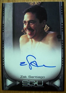 Stargate Universe 2 SGU Zak Santiago Autograph Card - Picture 1 of 1