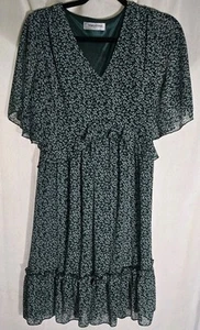 Abito Manydress floreale scollo a V taglia S boho cottage - Foto 1 di 7