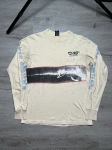 Vintage Rare 80s Pete Smith’s Surf Shop Pocket T Shirt Longsleeve Virginia - Picture 1 of 6