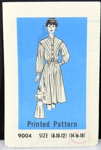 Vintage 60s Dress Pattern Size 14 16 18 Marian Martin 9004 - Picture 1 of 5