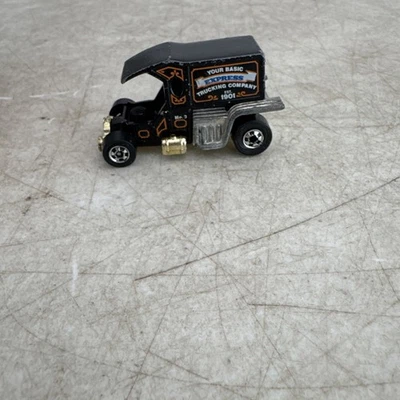 De colección 1976 Hot Wheels Negro T-TOTALLER Dorado Cromo Blackwalls - Hong Kong Foto 1 de 4