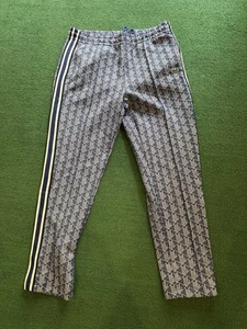 Pantaloni da pista Lacoste Paris Monogram blu navy taglia media - Foto 1 di 3