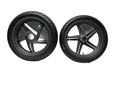 2002 Aprilia RST 1000 Futura Front & Rear Wheel Assembly OEM - Image 1 of 4