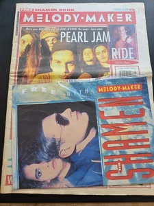 Melody Maker Magazine – 22 Feb 1992 – Pearl Jam Ride U2 Shamen Charlatans - Picture 1 of 5