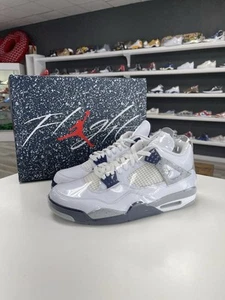 Nike Air Jordan Retro 4 Midnight Navy Military DH6927-140 Men’s Size 14 DS - Picture 1 of 7