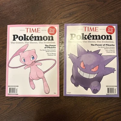TIME MAGAZINE - POKÉMON  ( MEW AND GENGAR )  -  SPECIAL EDITION 2025 - Image 1 of 4