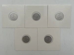 Algeria 1964 1 Santim, set di 5, AU - Foto 1 di 2