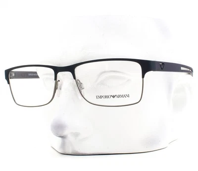 Очки Emporio Armani EA 1052 3155 матовые синие резиновые 53 мм без чехла - Изображение 1 из 4