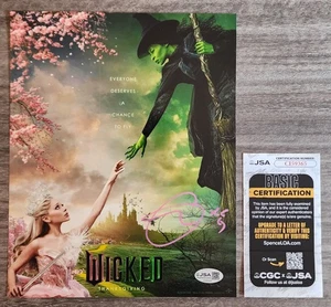 Cynthia Erivo Signed WICKED Elphaba 8x10 Photo Actress Singer LEGEND JSA - Picture 1 of 3