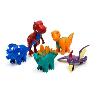 Wild Republic Toy BABY DINOSAUR DINO Figurine 5 Piece Polybag 21511 Collection - Picture 1 of 3