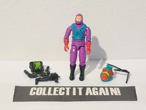 GI Joe 1988 ARAH Toxo Viper v1 #11b nr complete - Picture 1 of 5