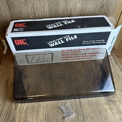 Bolsillo de pared Offficemate 21441, legal, 7Hx16 1/3W pulgadas, humo Foto 1 de 4