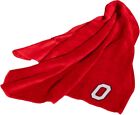Ohio State Buckeyes Huddle Throw Blanket-50x60 by Logo Brands-NWT